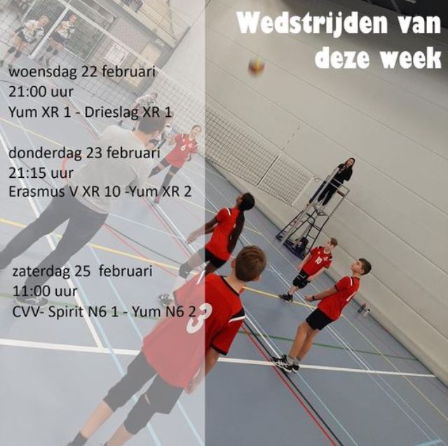 DS 2 Zaal: Competitie vrouw | vv Yum
